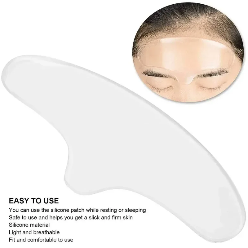 Adesivo Facial de Silicone Reutilizável para Testa BRANCO - Imagem 5