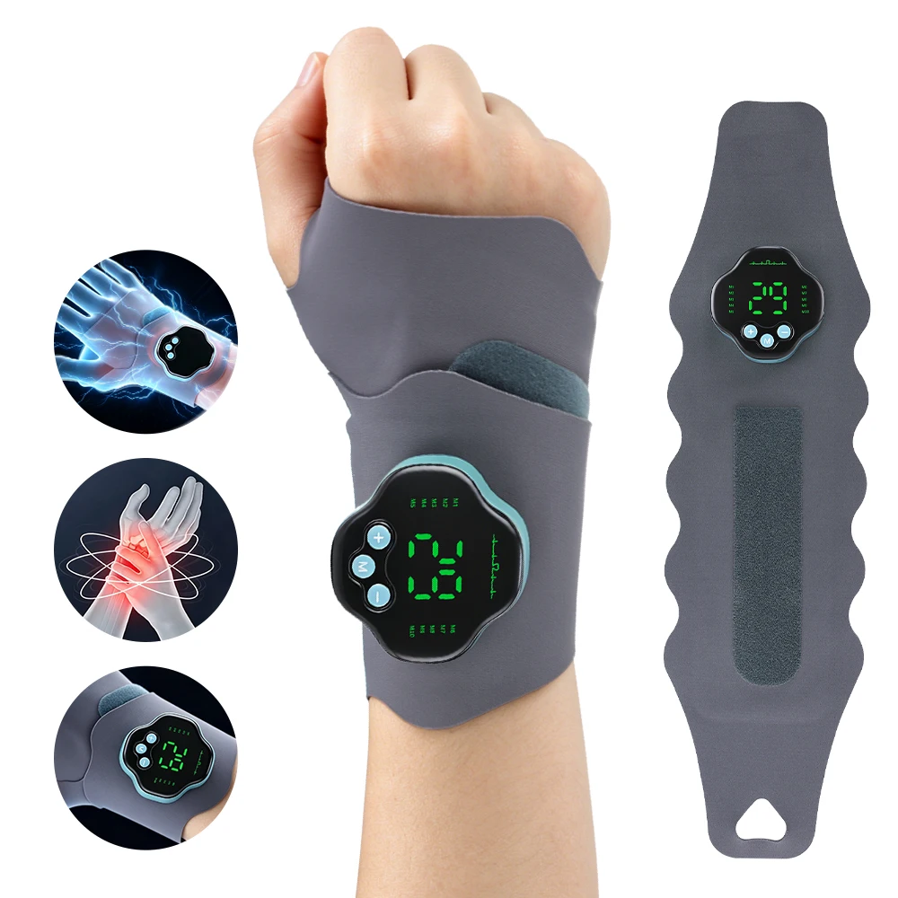 massageador de pulso sem fio microcorrente