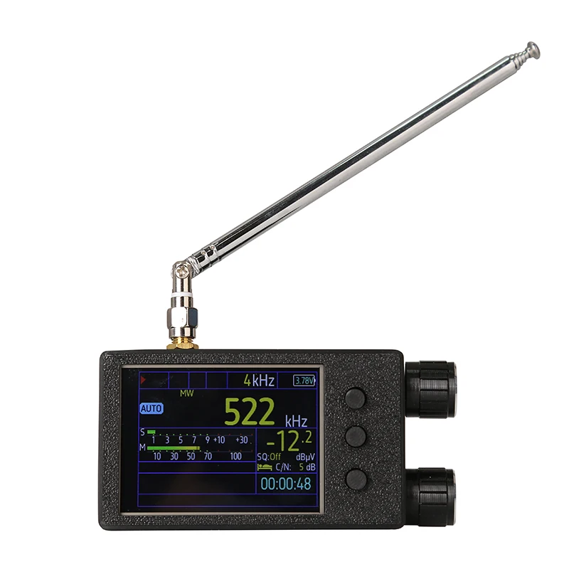 rádio multibanda tef6686 tela toque