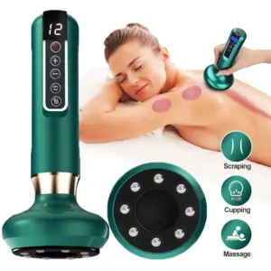 massageador elétrico ventosa corporal