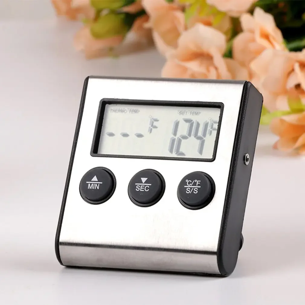 Termômetro Digital Remoto Tp700 para Alimentos Sonda Cozinha Forno - Imagem 2