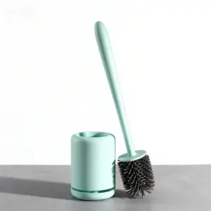 escova sanitária de silicone com suporte