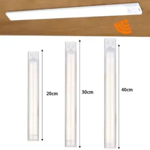 luminária led com sensor de movimento recarregável