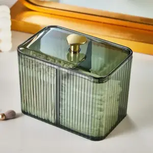 suporte algodão 3 compartimentos
