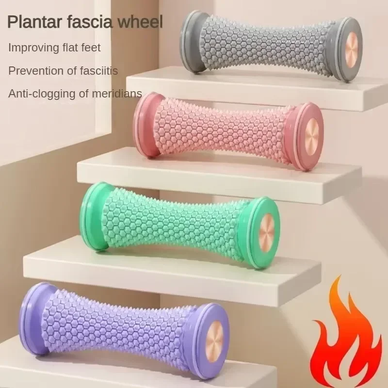 Massageador Rolo de Pés Plástico Marrom - Imagem 3