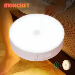 luz noturna led sensor de movimento