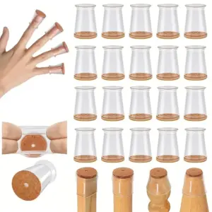 protetor de perna de cadeira de silicone