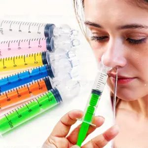 kit limpeza nasal portátil