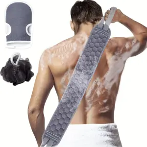 conjunto esfoliante corporal