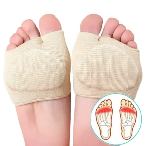 almofadas metatarsianas de silicone
