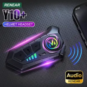 fone de ouvido bluetooth capacete