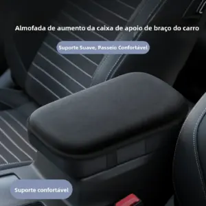 almofada protetora apoio de braço carro