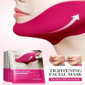 máscara facial em v nano-hidrogel