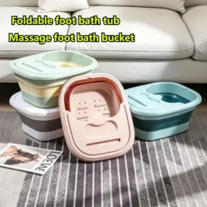 bacia dobrável para pés