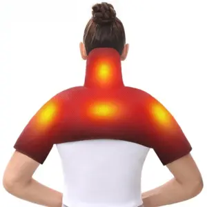 massageador térmico para ombros e costas