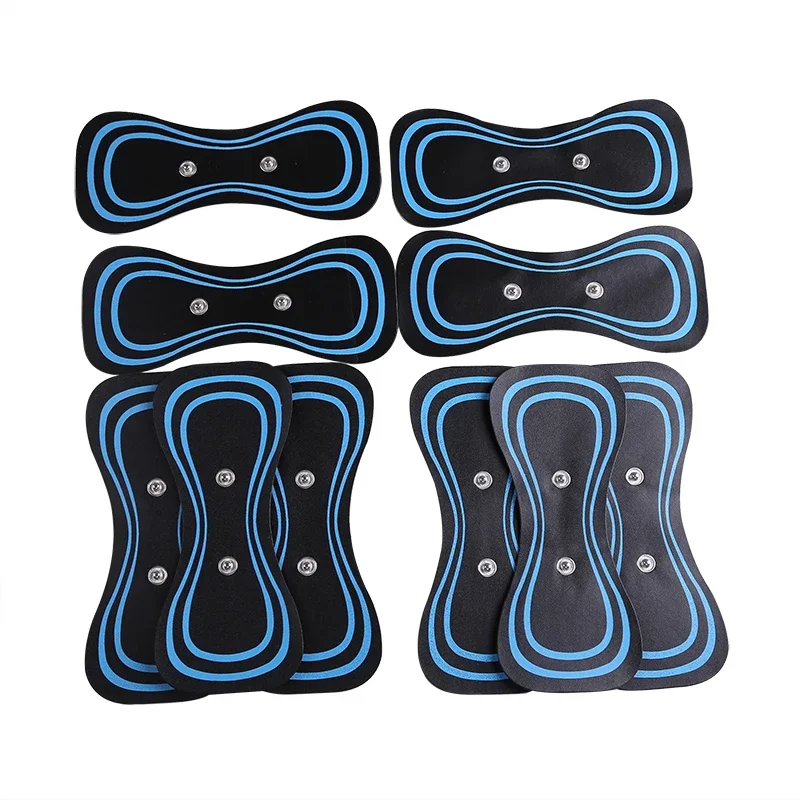 Eletrodos para Massageador TENS Adesivos de Gel Rosa Vermelha - Imagem 3