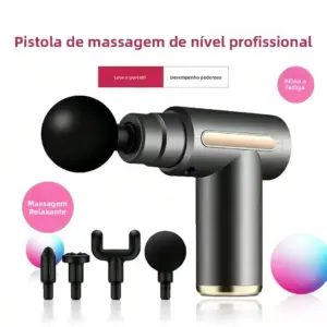 pistola massageadora elétrica portátil