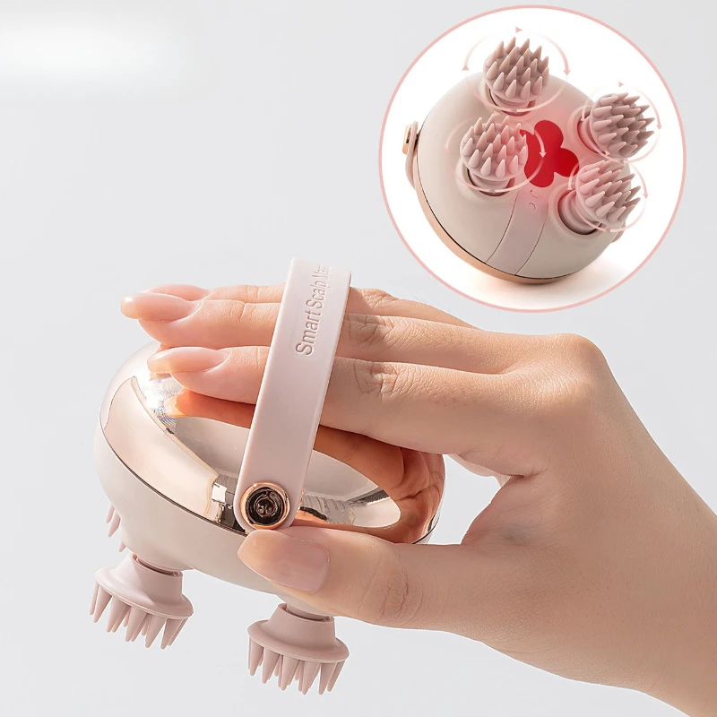 massageador de couro cabeludo elétrico