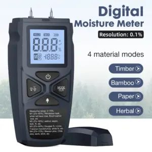 medidor de umidade digital portátil