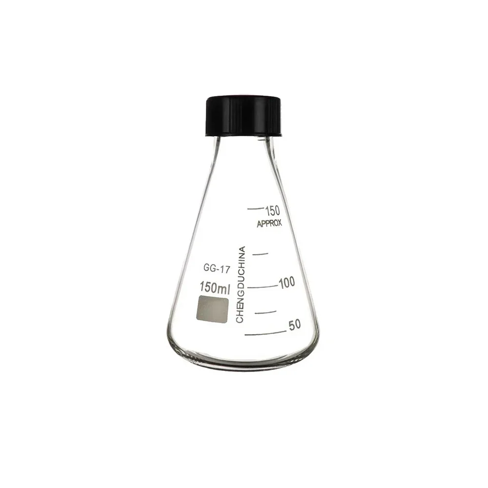 Frasco Erlenmeyer Vidro Borosilicato 50-250ml - Imagem 4