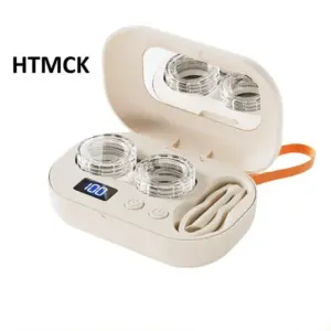 máquina limpadora de lentes de contato recarregável