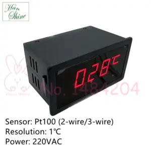 termômetro digital 5135h-pt100 ac220v
