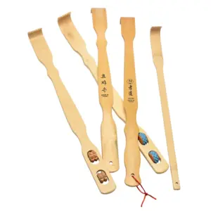 massageador de bambu rolo de corpo