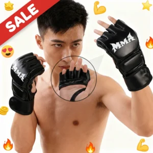 luvas de boxe meio dedo