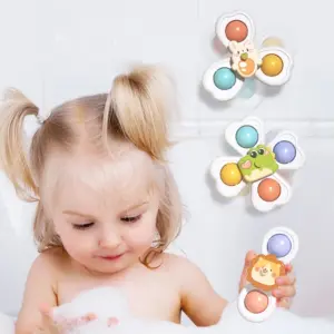 brinquedo giratório com ventosa para bebê
