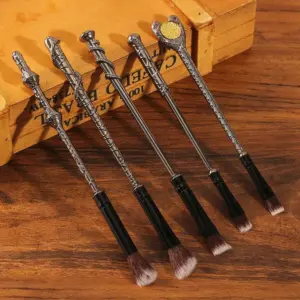 conjunto de pincéis de maquiagem