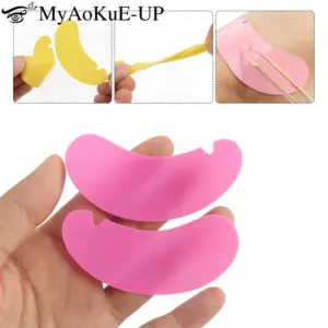 almofada de silicone reutilizável para cílios