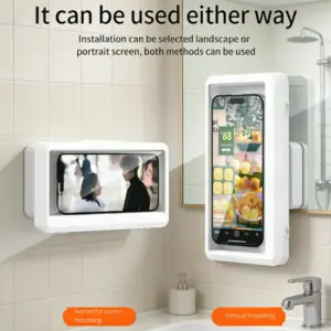 capa de celular impermeável para banheiro