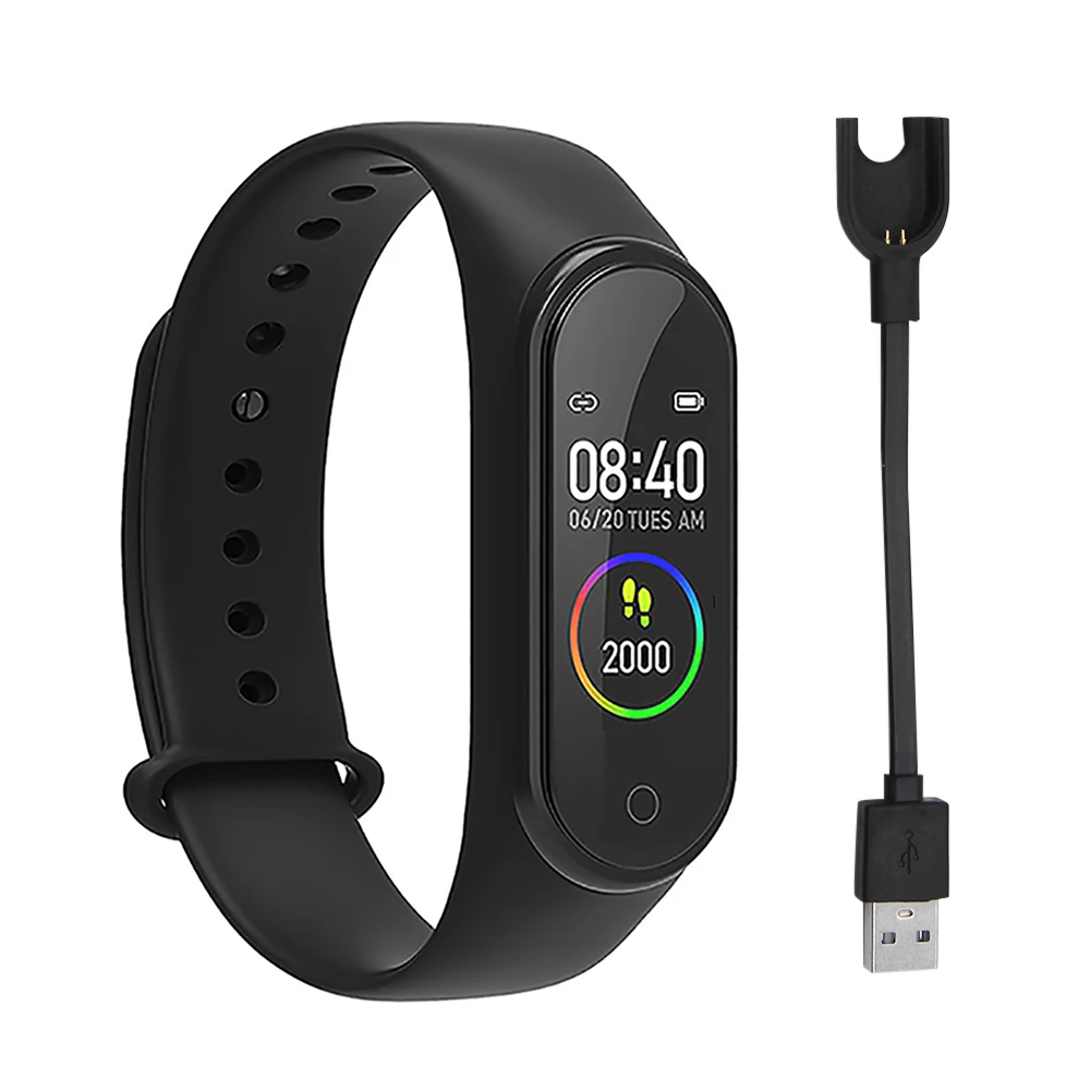 Smartwatch Digital Monitor Cardíaco Pedômetro Preto - Imagem 2