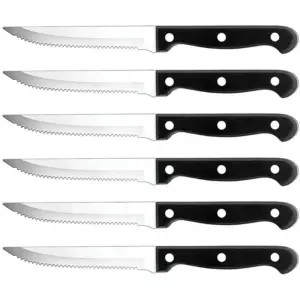 conjunto de facas de bife aço inoxidável