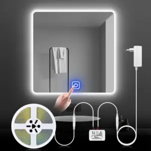 espelho led com sensor de toque
