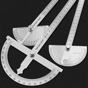 medidor de ângulo de metal 180 graus