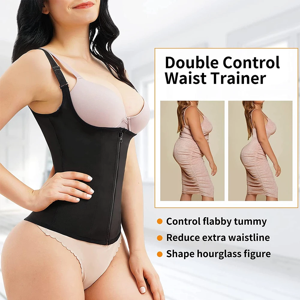 Faixa Abdominal Pós-Parto Spandex Suporte de Cintura Preto - Imagem 6