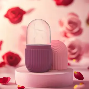 rolo de gelo facial de silicone