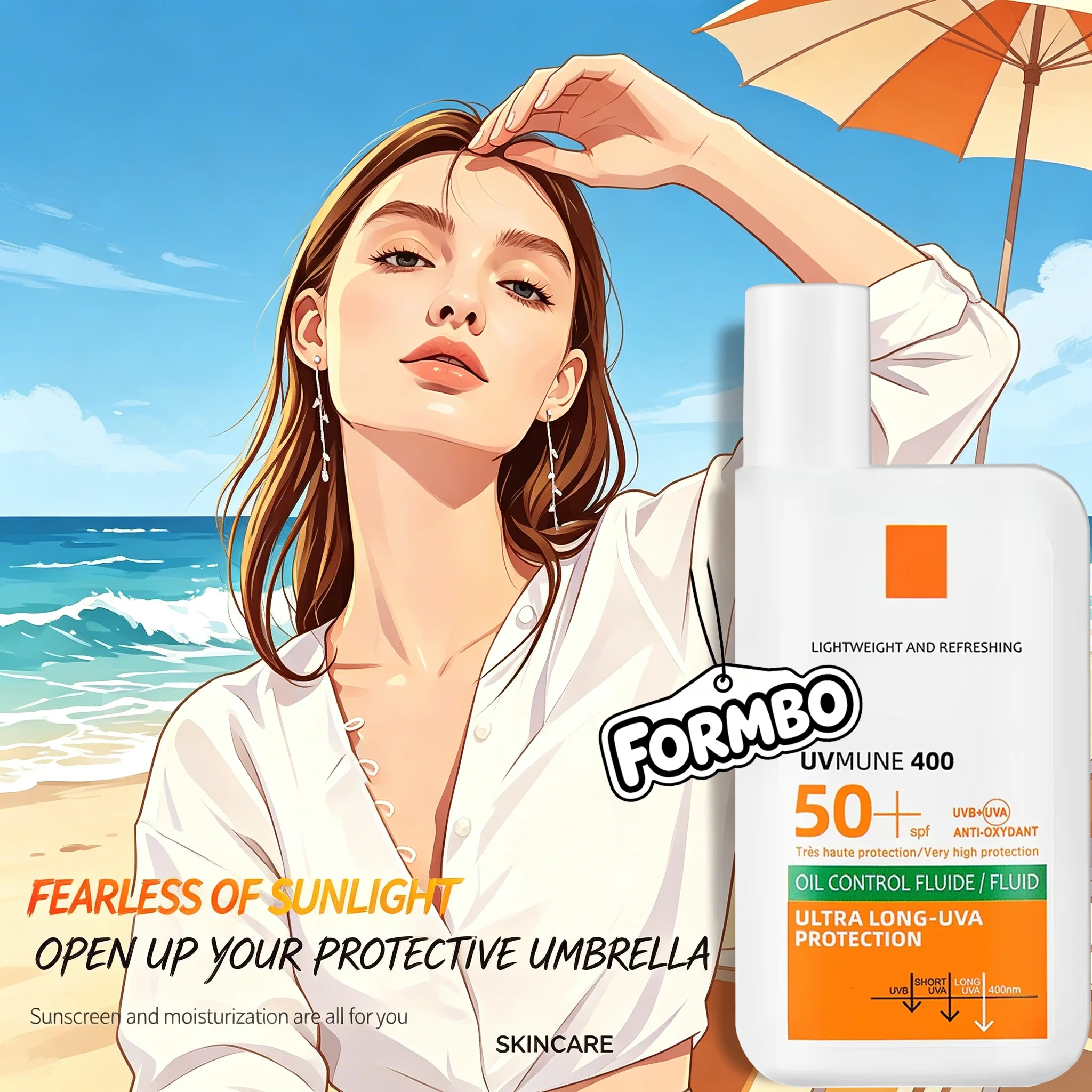 Loção Protetor Solar FPS50+ Rosto e Corpo - Imagem 2