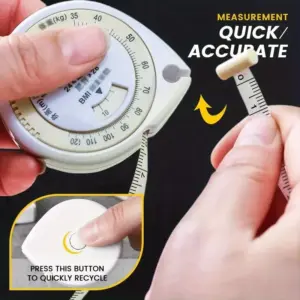 fita métrica corporal retrátil