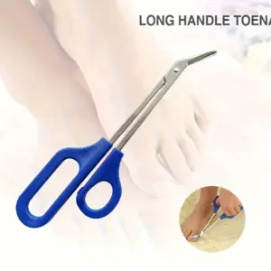 tesoura de unha cabo longo
