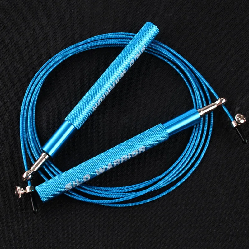 Corda de Pular Esportiva Profissional Azul - Imagem 4
