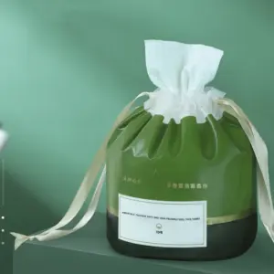tecido de algodão descartável limpeza facial