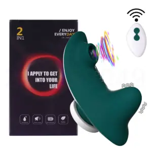 vibrador sugador com controle remoto