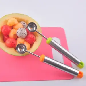 colher de frutas melão melancia