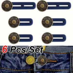 fivela de extensão de botão para jeans