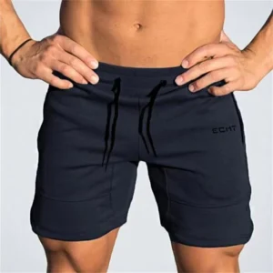 shorts de moletom masculino com zíper