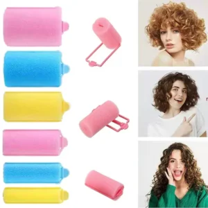 rolo de cabelo de espuma