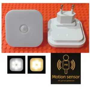 luz noturna led sensor movimento