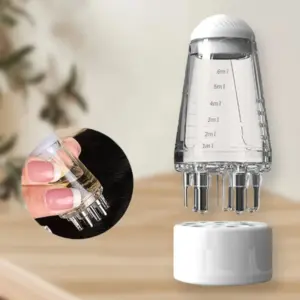 aplicador massageador couro cabeludo